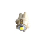 Led bec 1 smd 3030 super bright, soclu T5 B8.3D pentru bord, de culoare alb